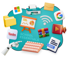 Цифровая база для школьника - КИБЕРшкола программирования для детей, компьютерные курсы для школьников, начинающих и подростков - KIBERone г. Георгиевск