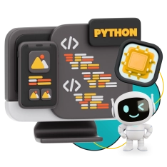 Мой первый сайт с мозгами: Python + AI - КИБЕРшкола программирования для детей, компьютерные курсы для школьников, начинающих и подростков - KIBERone г. Георгиевск