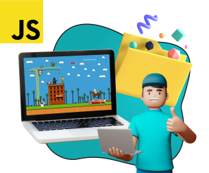 Программирование на JavaScript. Учимся создавать игры! - КИБЕРшкола программирования для детей, компьютерные курсы для школьников, начинающих и подростков - KIBERone г. Георгиевск