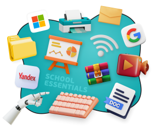 Цифровая база для школьника - КИБЕРшкола программирования для детей, компьютерные курсы для школьников, начинающих и подростков - KIBERone г. Георгиевск