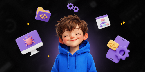 Идеальный сайт с нуля: код, дизайн и AI-помощник - КИБЕРшкола программирования для детей, компьютерные курсы для школьников, начинающих и подростков - KIBERone г. Георгиевск